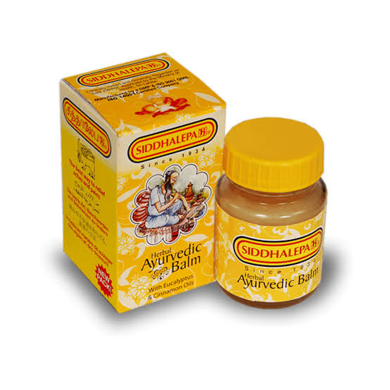 Siddhalepa Balm 50G - (Imported From Sri Lanka) - Ayurvedic Herbal Balm