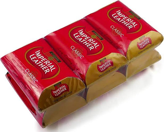 Imperial Leather 200 Gram Cussons Classic Long Lasting Luxury Soap- 6x200g pack-1200g (Country of origin-United Kingdom)