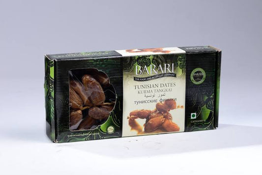 Barari Tunisian-Deglet Nour Dates-1 Kg [Imported  From Tunisia] (Pack Of 500gx2),fresh