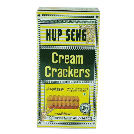 Hup Seng Classic Cream Crackers/Biskut Cap Ping Pong, 400g