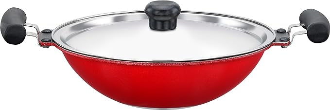 SOWBAGHYA Non Stick Aluminium deep Appakadai (Aluminium, 3.2 mm Thickness)