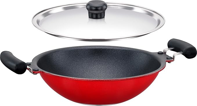 SOWBAGHYA Non Stick Aluminium deep Appakadai (Aluminium, 3.2 mm Thickness)