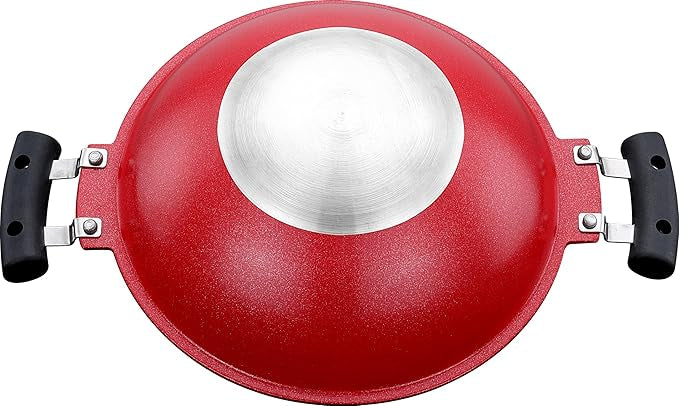 SOWBAGHYA Non Stick Aluminium deep Appakadai (Aluminium, 3.2 mm Thickness)
