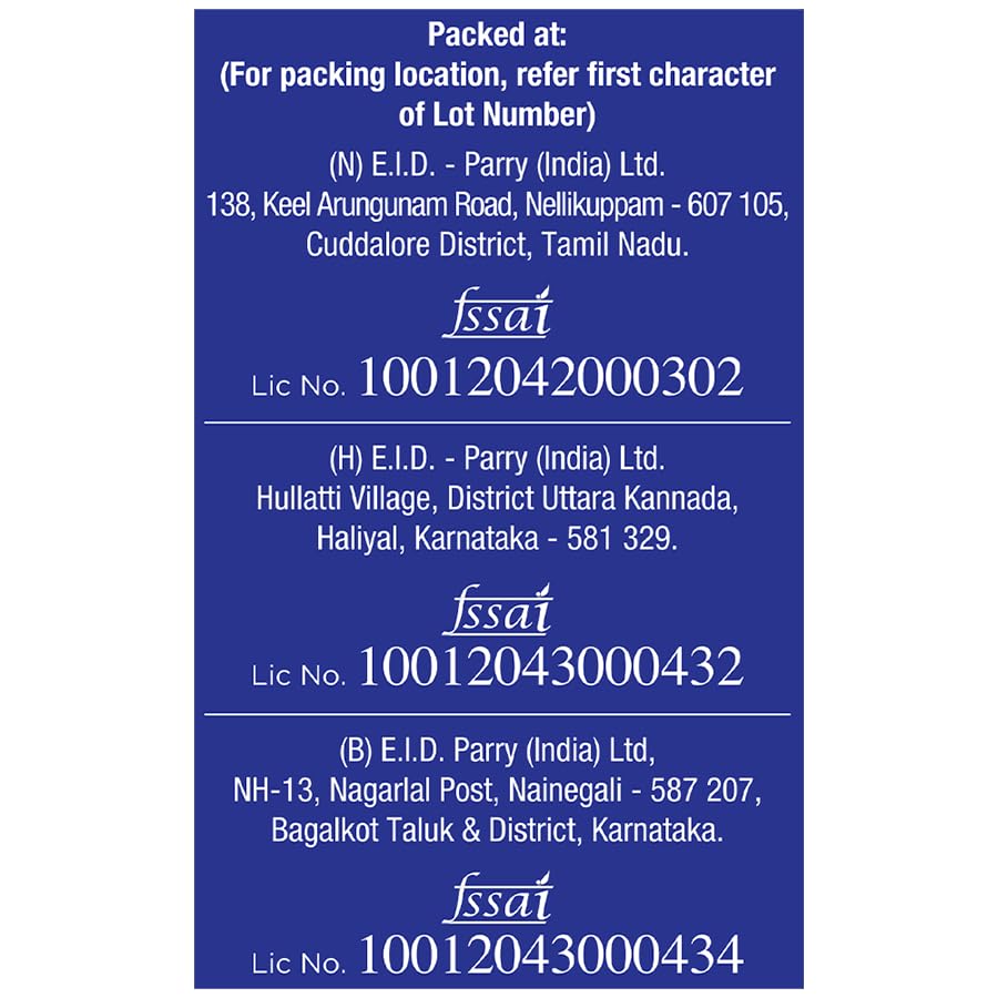 Parry’s White Label Sugar 1kg