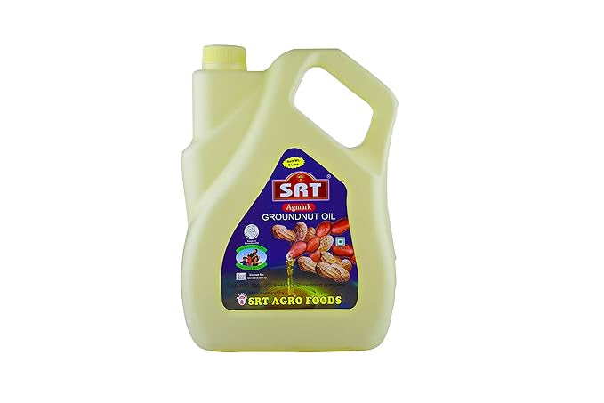 SRT Agmark Groundnut Oil, 5 Litre