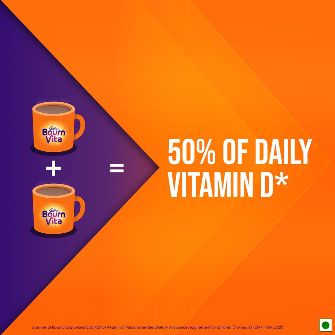 Cadbury Bournvita Chocolate Nutrition Drink, 750 g Pouch