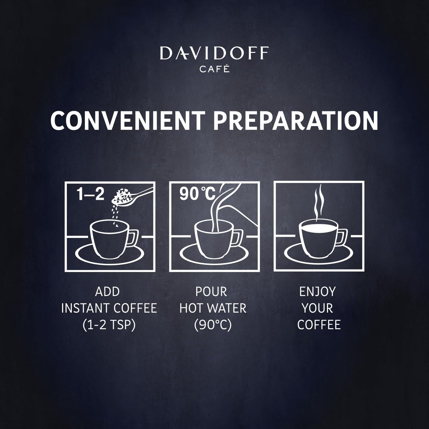 Davidoff Rich Aroma Instant Coffee 100% Arabica, 3.53 oz ℮ 100 g