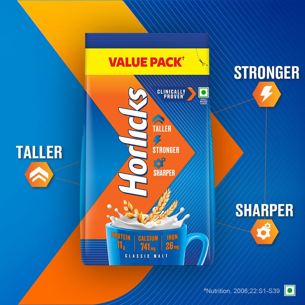 Horlicks Nutrition Drink Pouch|| 750 g