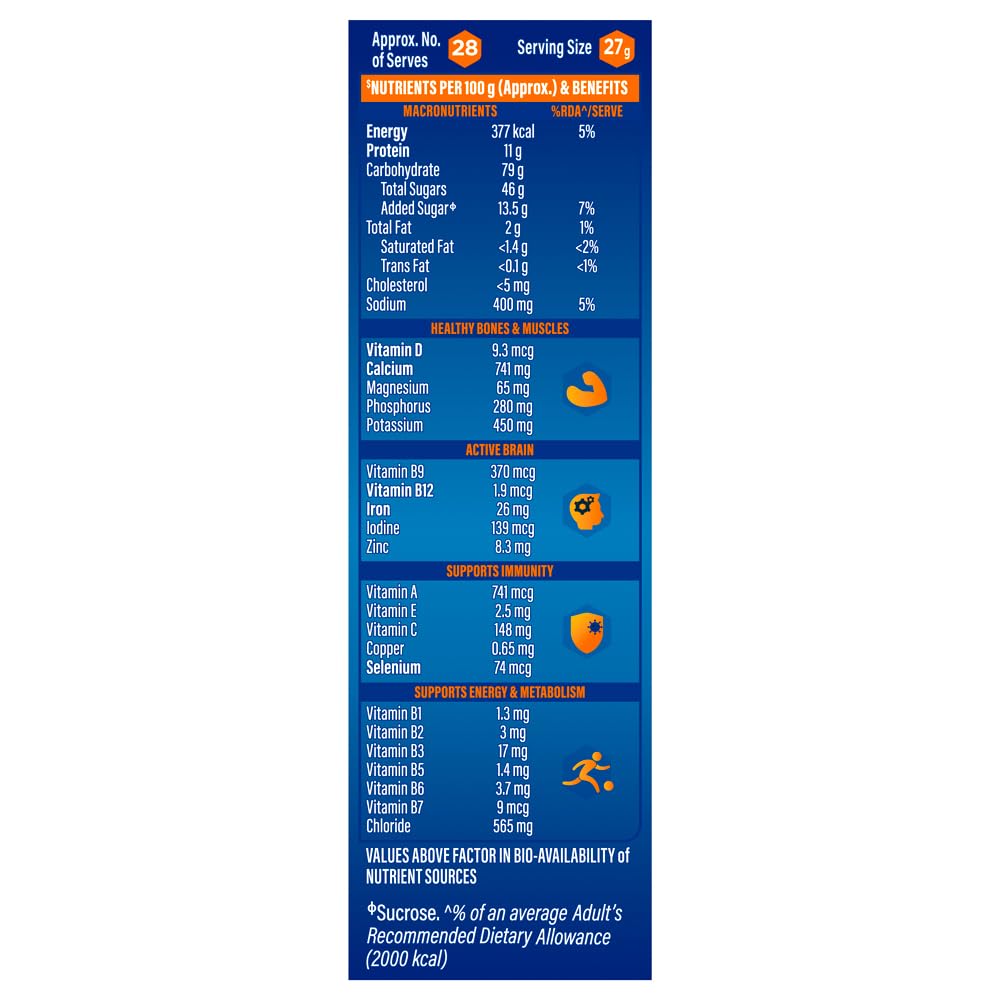 Horlicks Nutrition Drink Pouch|| 750 g