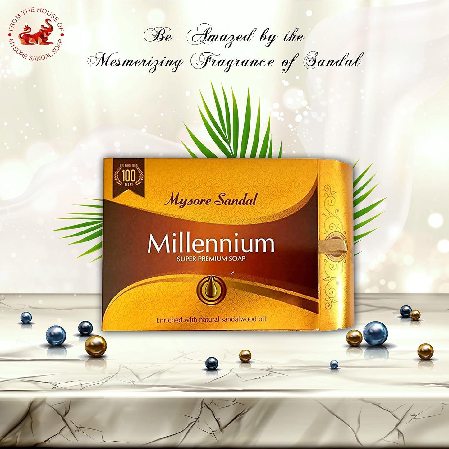 Mysore Sandal Millennium 150 GM Super Premium Sandalwood Soap